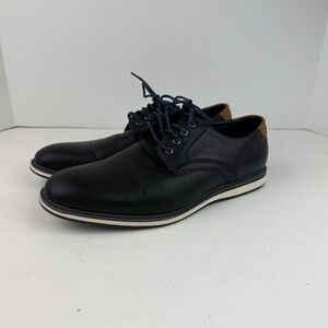 Men's Casual Dress Shoes Comfortable Business Work Breathable Shoes Size 10 Blue